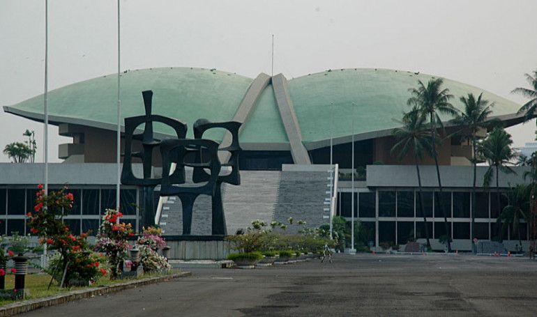Ilustrasi Gedung MPR