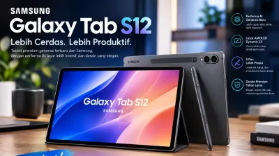 Samsung Resmi Jual Galaxy Tab S12 Series di Indonesia